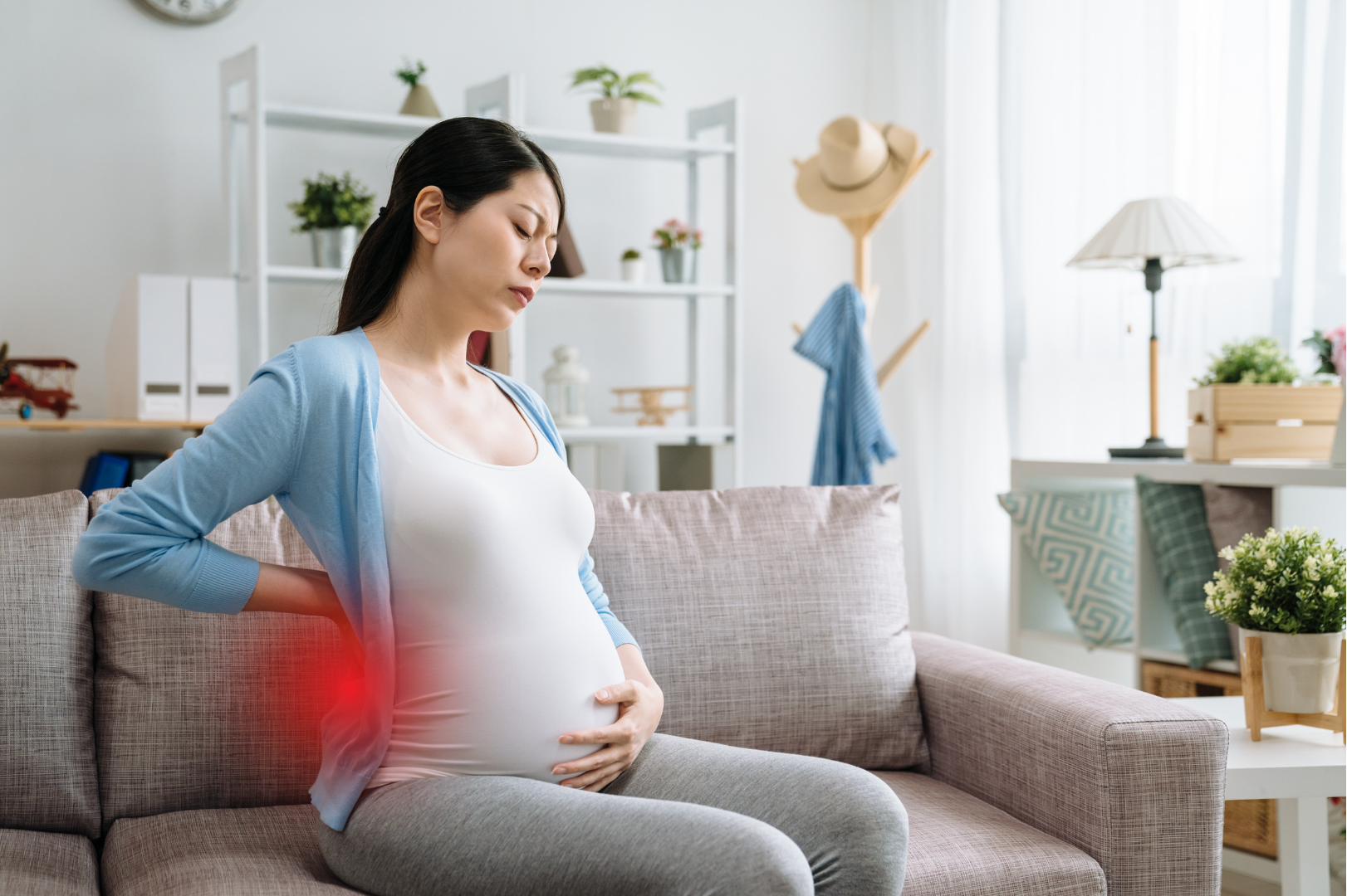 pregnant lower back pain before chiropractic care at Chiropractic Singapore