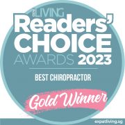 Expat Living Award 2023 Best Chiropactor Gold Winner