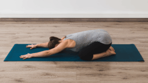 Child’s Pose Stretch (Yoga) for Tailbone Pain
