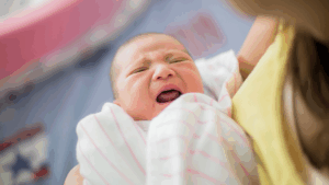 How to Carry a Baby with Colic
